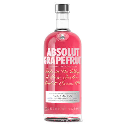 Absolut Grapefruit Vodka 1L (80 Proof)