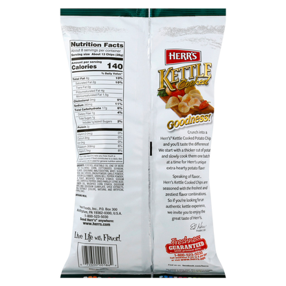 Herr's Jalapeno Kettle Chips 7.5oz