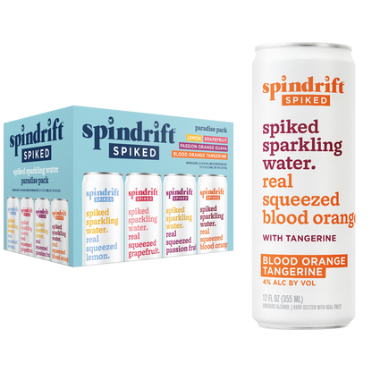 Spindrift Spiked Paradise Variety Pack 12pk 12oz Can 4.0% ABV