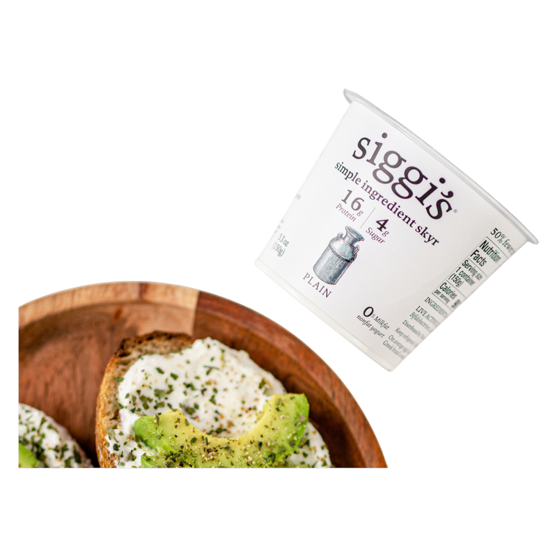 Siggi's Vanilla Skyr Icelandic-Style Strained Non-Fat Yogurt 5.3oz