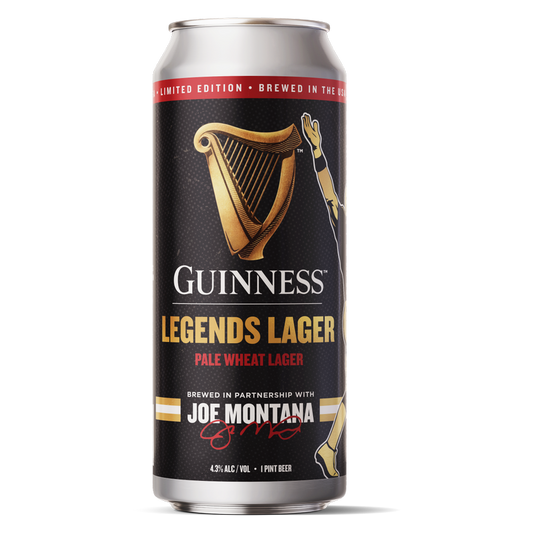 Guiness Legends Pale Wheat Lager 4pk 16oz Can
