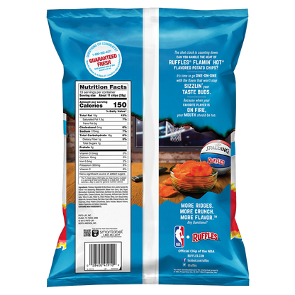 Ruffles Flamin' Hot Potato Chips 12.5oz