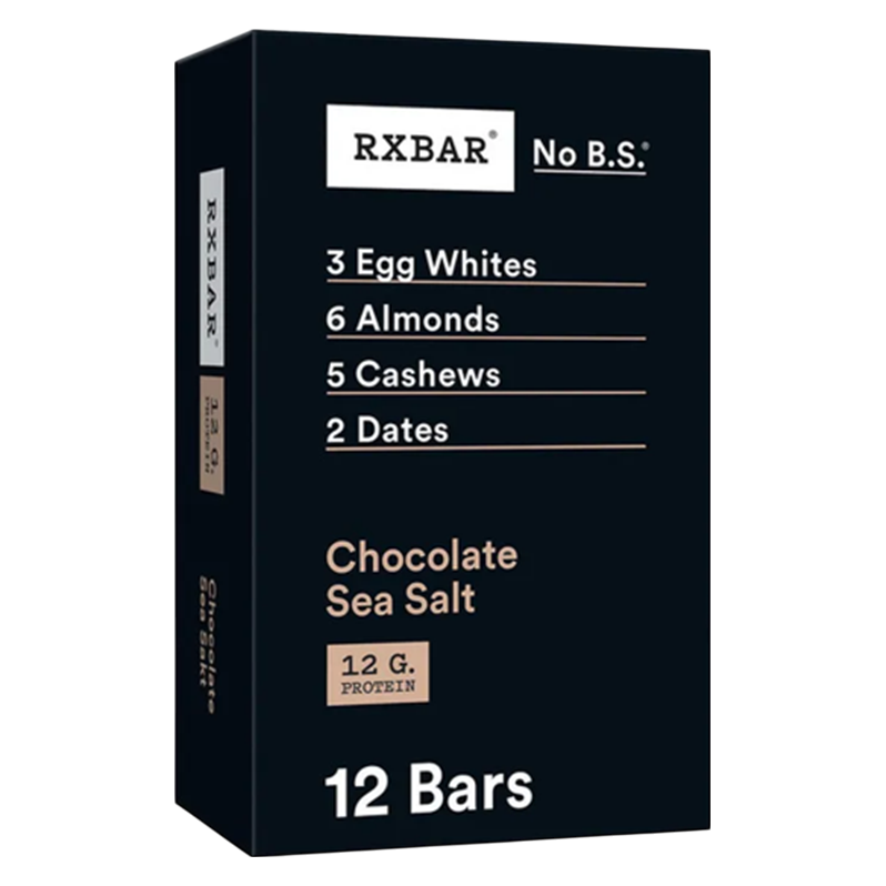 RXBar Chocolate Sea Salt Protein Bar 12 CT