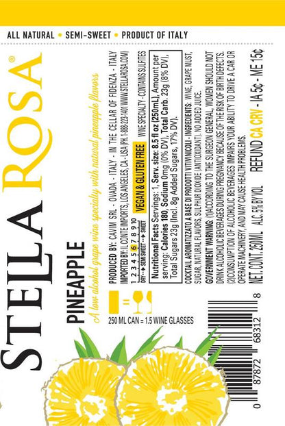 Stella Rosa Pineapple Can 2pk 250ml