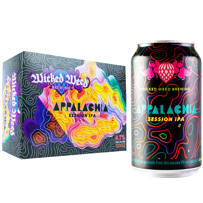 Wicked Weed Applachia IPA 6pk 12oz Can 4.7% ABV