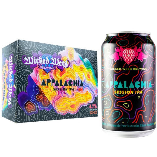 Wicked Weed Applachia IPA 6pk 12oz Can 4.7% ABV
