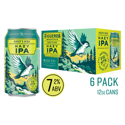 Figueroa Mountain Hiker's High Hazy IPA 6pk 12oz Cans