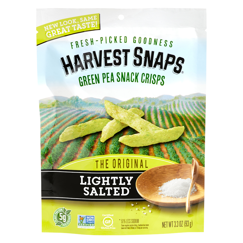Harvest Snaps Lightly Salted Green Pea Crisps 3.3oz