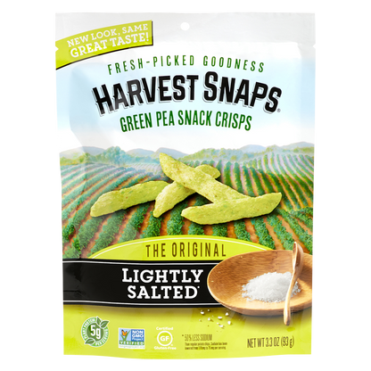 Harvest Snaps Lightly Salted Green Pea Crisps 3.3oz