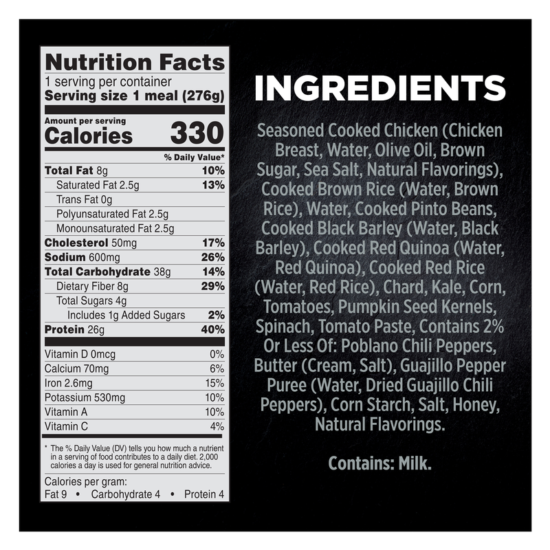 Healthy Choice Frozen Power Bowls Adobo Chicken Meal 9.75oz