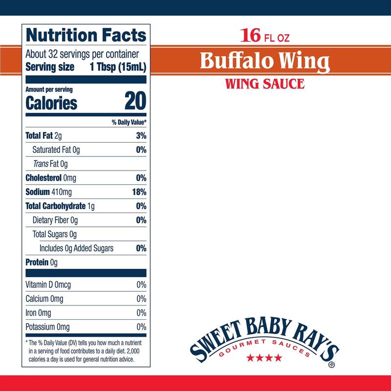 Sweet Baby Ray's Buffalo Wing Sauce 16oz
