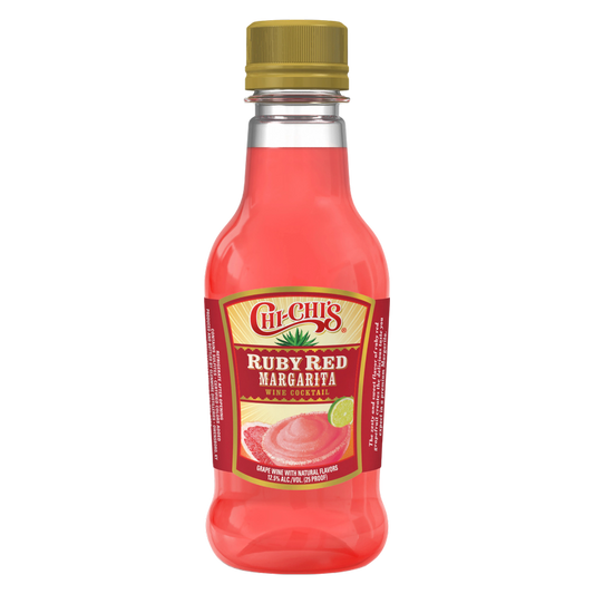 Chi-Chi's Malt Based Ruby Red Margarita 187ml Bottle 10% ABV