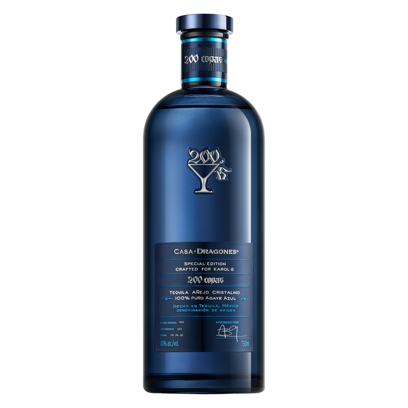 Casa Dragones x Karol G Cristalino Tequila 750ml Bottle