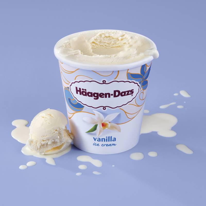 Haagen-Dazs Vanilla Ice Cream, 14oz.