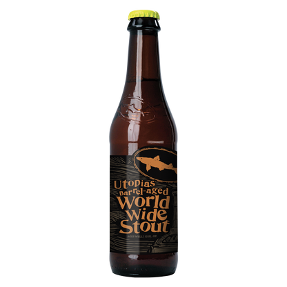 Dogfish Head Brewing Barrel-Aged World Wide Stout (4PKB 12 OZ)