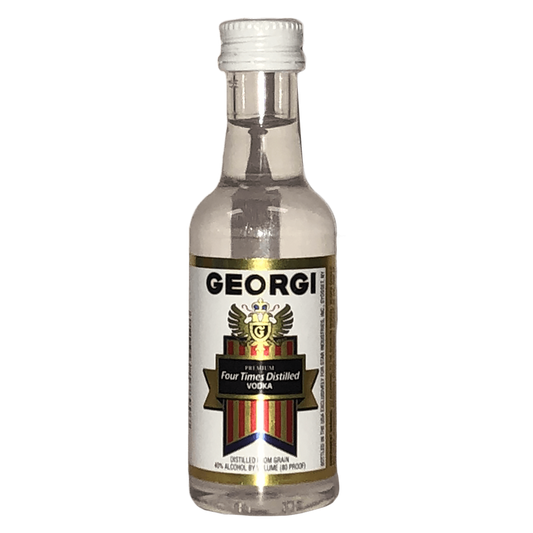 Georgi Vodka Plastic 50ml (80 Proof)