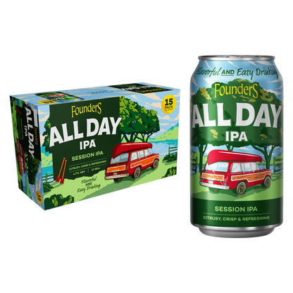 Founders All Day IPA 15pk 12oz Cans 4.7% ABV