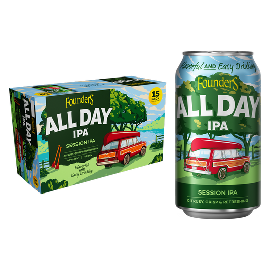 Founders All Day IPA 15pk 12oz Cans 4.7% ABV