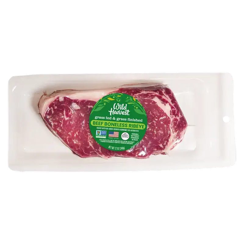 Grass Fed Ribeye Steak (Frozen) - 12oz