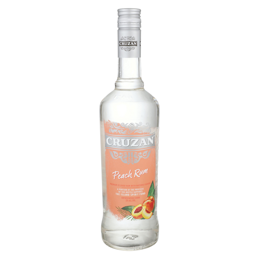 Cruzan Peach Rum 750ml (42 Proof)