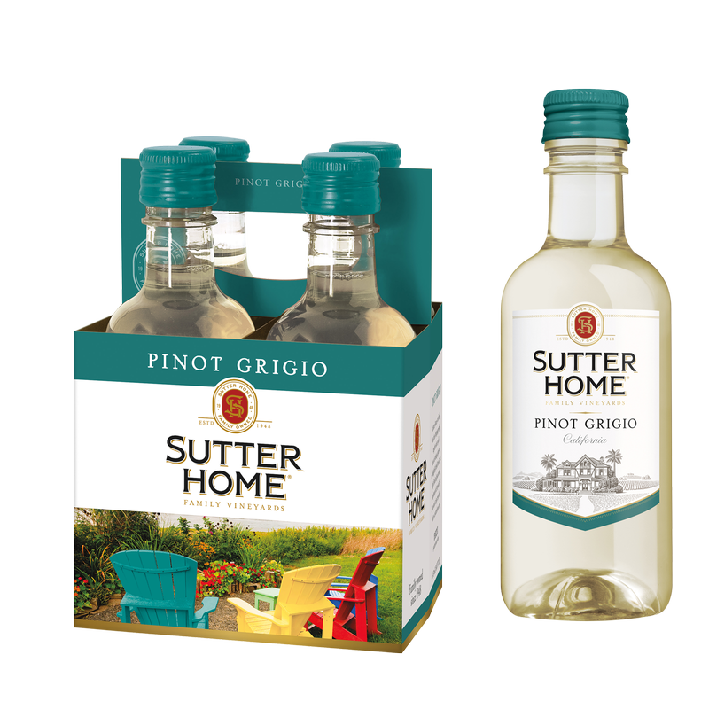 Sutter Home Pinot Grigio 4pk 187ml