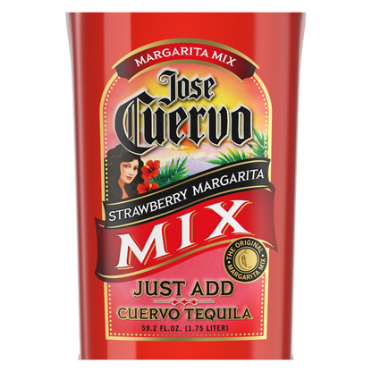 Jose Cuervo Strawberry Lime Margarita Mix 1.75L Btl