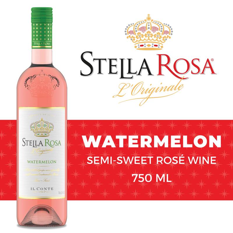 Stella Rosa Watermelon Rose Wine 750ml