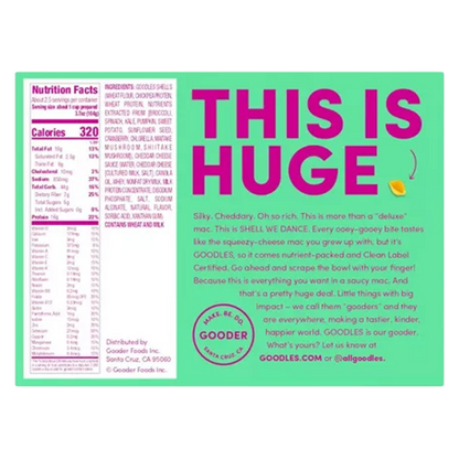 Goodles Deluxe Mac & Cheese Shell We Dance, 9oz.