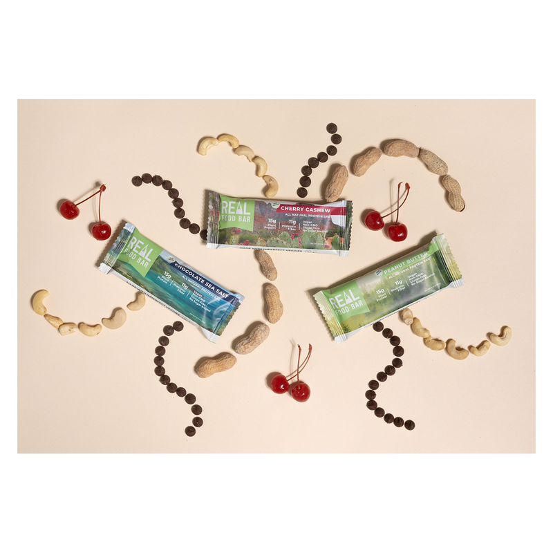 Real Food Bar Cherry Cashew Bar 2.12oz