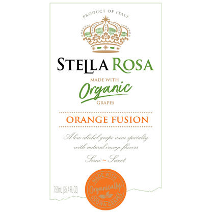 Stella Rosa Orange Fusion Organic 750ml