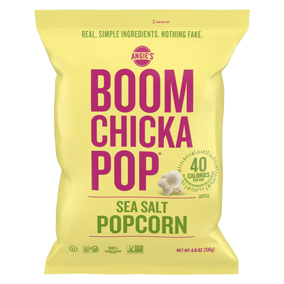 Angie's Boomchickapop Sea Salt Popcorn 4.8oz