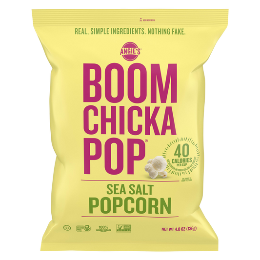 Angie's Boomchickapop Sea Salt Popcorn 4.8oz
