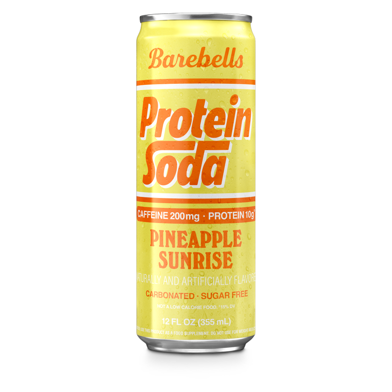 Barebells Pineapple Protein Soda 12oz Can
