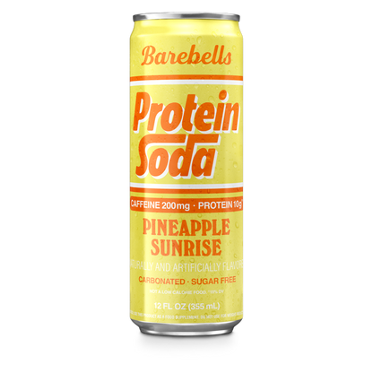 Barebells Pineapple Protein Soda 12oz Can
