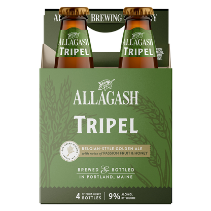 Allagash Tripel 4pk 12oz Btl 9.0% ABV