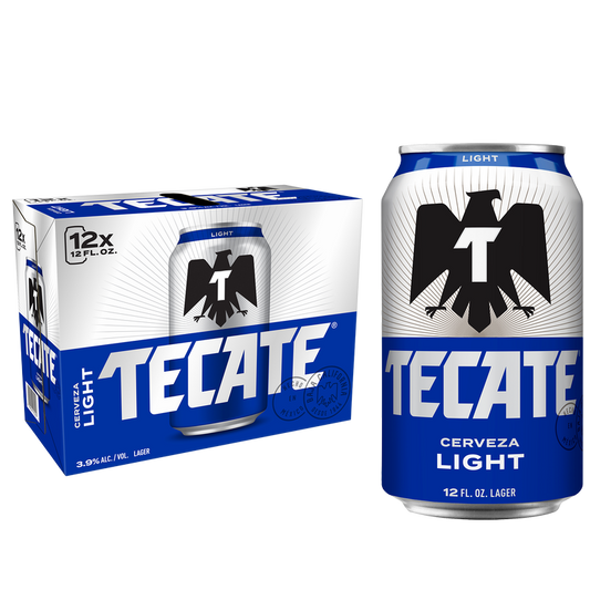 Tecate Light 12pk 12oz Can 3.9% ABV