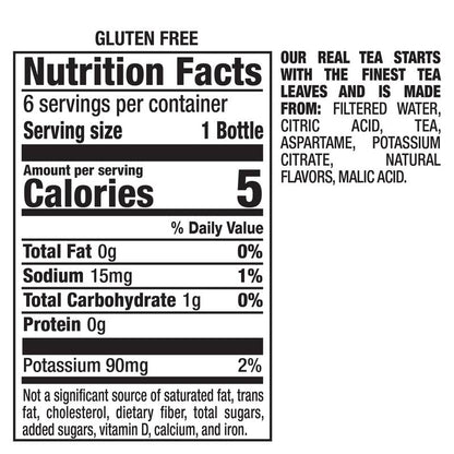 Snapple Diet Raspberry Tea 6pk 16oz Btl