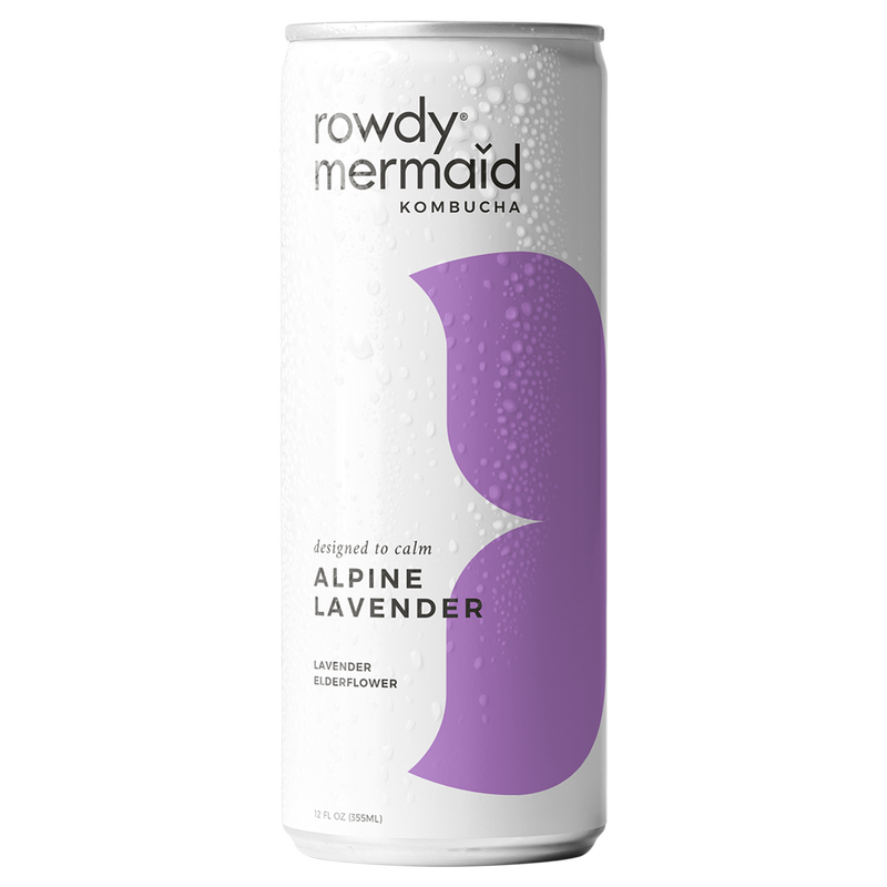 Rowdy Mermaid Organic Alpine Lavender Kombucha