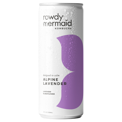 Rowdy Mermaid Organic Alpine Lavender Kombucha