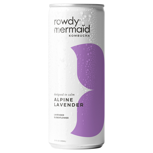 Rowdy Mermaid Organic Alpine Lavender Kombucha