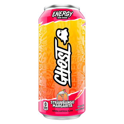 GHOST ENERGY Zero Sugar Strawbango Margarita Limited Edition 16oz Can