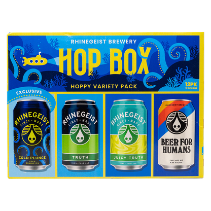 Rhinegeist Hop Box Variety Pack 12pk 12oz Can 7.5% ABV