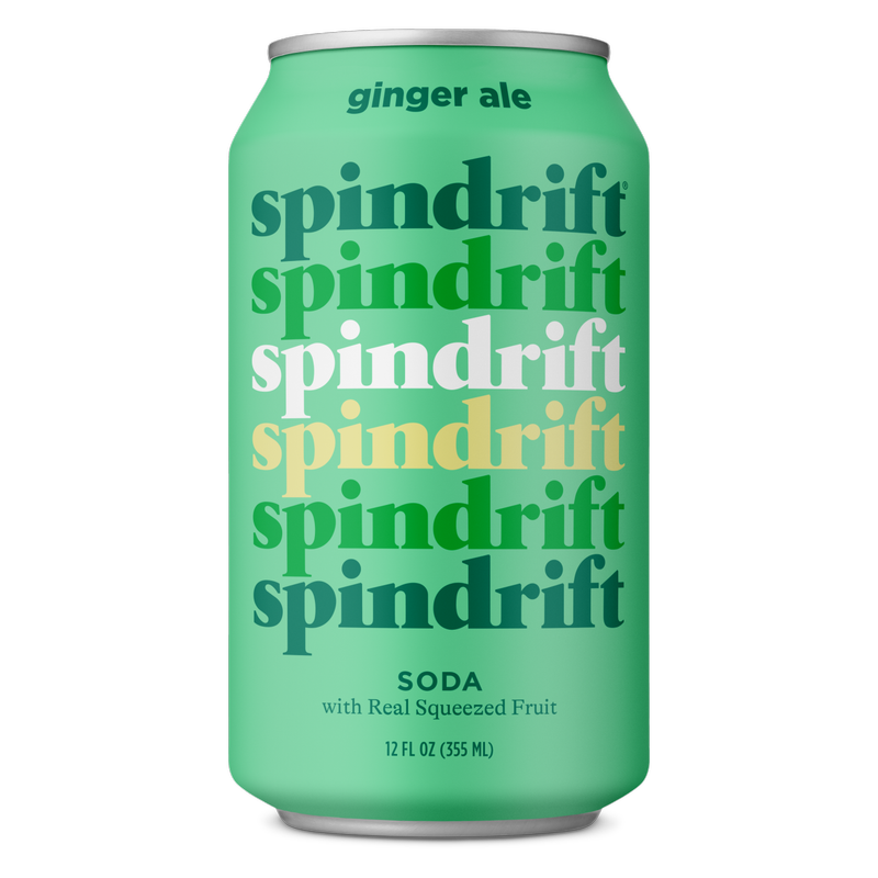 Spindrift Soda Ginger Ale 12oz Can