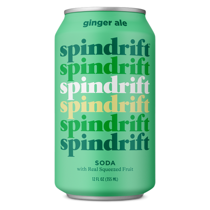 Spindrift Soda Ginger Ale 12oz Can