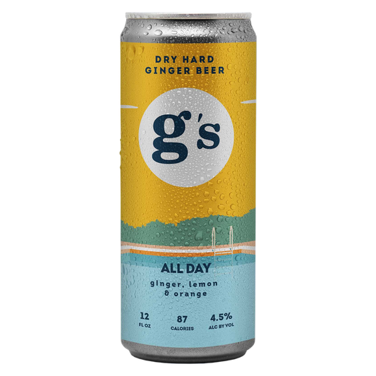 G's Hard Ginger Beer All Day Original Dry (16 OZ CAN)