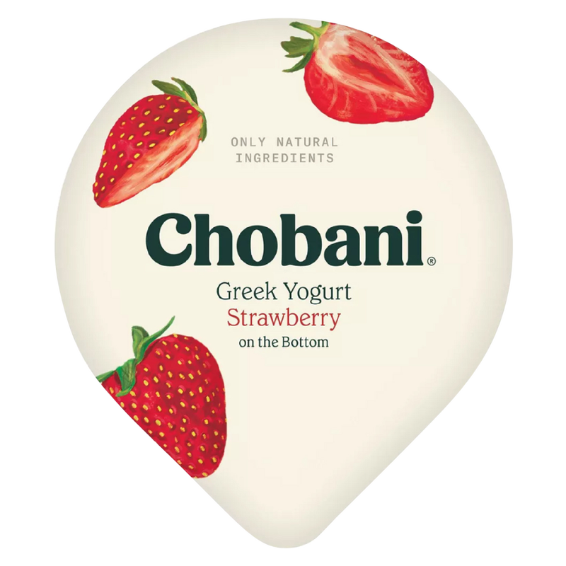 Chobani Strawberry on the Bottom Nonfat Greek Yogurt - 5.3oz