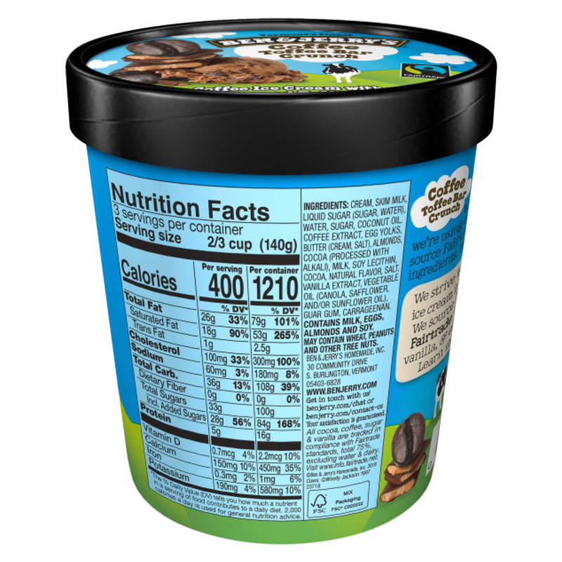 Ben & Jerry's Coffee Toffee Pint