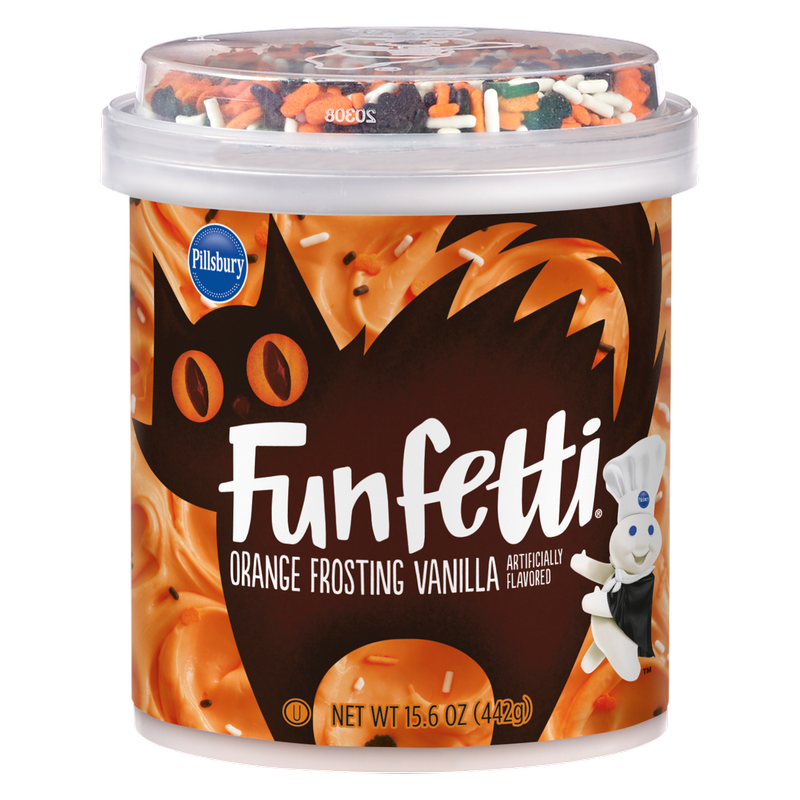 Pillsbury Funfetti Halloween Frosting 15.6oz