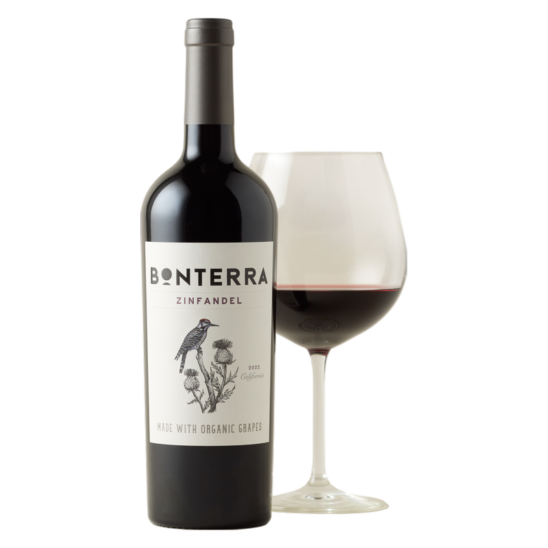 Bonterra Organic Red Zinfandel 750 ml 14.7% ABV
