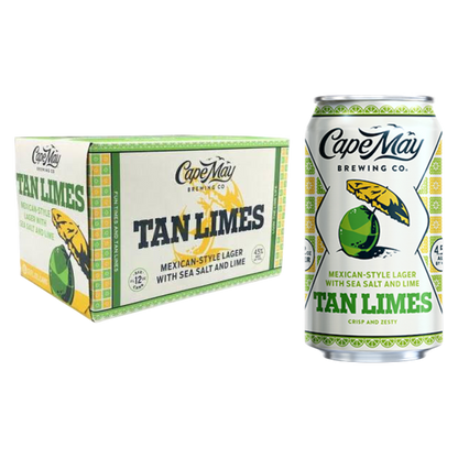 Cape May Tan Limes 6pk 12oz Can